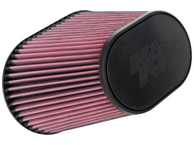 K&N Universal Clamp-On Air Filter 7in x 5-3/16in Flange 10in - RU-5292
