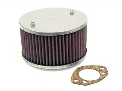K&N Universal Custom Air Filter - Round 1.625in Flange / - 56-9098