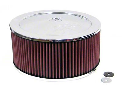 K&N Universal Custom Air Filter - Round 7.3125in Flange / - 60-1250