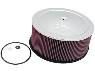 K&N Universal Custom Air Filter - Round 7.3125in Flange / - 60-1255