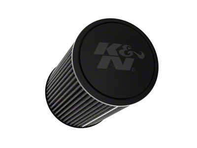 K&N Universal Round Clamp-On Air Filter 3in ID 9in Height - RU-3109HBK