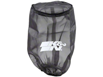 K&N Universal Round Tapered Filter Wrap - Black - 6in - RE-0810PK