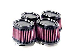 K&N Universal Rubber Filter 2.125in Flange ID/3in x 4in Tapered