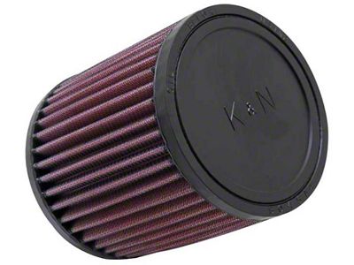 K&N Universal Rubber Filter - Round Straight 2.688in Flange ID - RU-0910