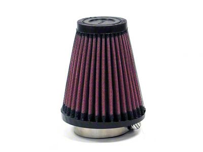 K&N Universal Rubber Filter Round Tapered 1-11/16 Flange 3.5in Base - R-1080