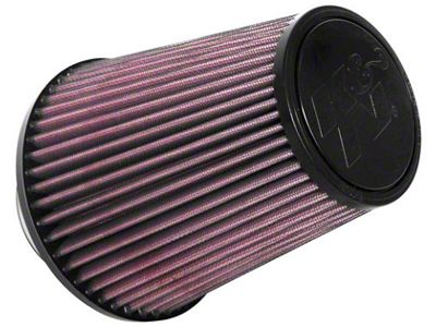 K&N Universal Tapered Filter 3in Flange ID x 6in Base - RU-4700