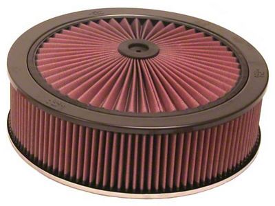 K&N X-Stream Top Filter Red 14in OD / 7.313in Neck - 66-3080
