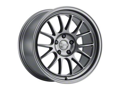 Kansei Corsa Gunmetal Wheel; 18x9.5; 22mm Offset; 5x114.3mm Bolt Pattern; 73.10mm Hub Bore
