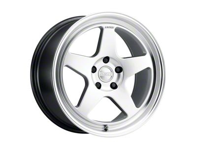 Kansei KNP Hyper Silver Wheel; 19x9.5; 22mm Offset; 5x114.3mm Bolt Pattern; 73.10mm Hub Bore (04-14 Impreza WRX STI, WRX STI Limited)