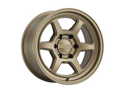 Kansei Off Road Roku Gloss Black Wheel; 17x8.5; 0mm Offset