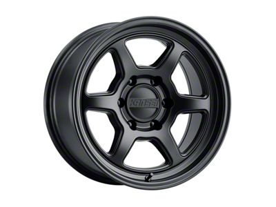Kansei Off Road Roku Matte Black Wheel; 17x8.5; 10mm Offset