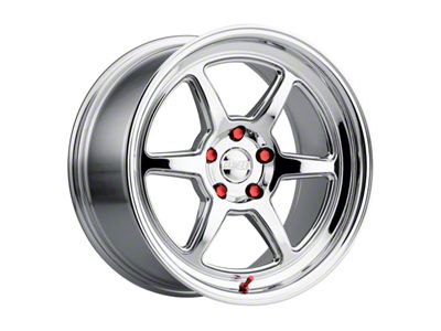 Kansei Roku Chrome Wheel; 18x9.5; 22mm Offset