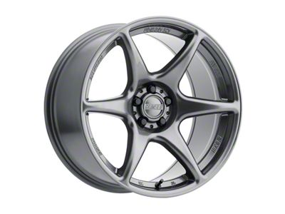 Kansei Tandem Gunmetal Wheel; 18x9.5; 22mm Offset; 5x120mm Bolt Pattern; 72.56mm Hub Bore
