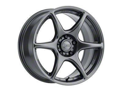 Kansei Tandem Gunmetal Wheel; 19x9.5; 22mm Offset; 5x120mm Bolt Pattern; 72.56mm Hub Bore