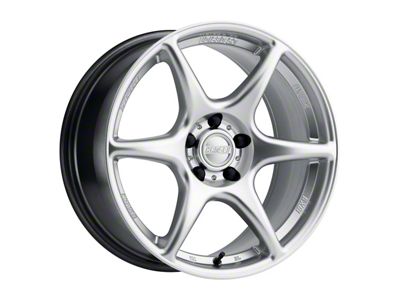 Kansei Tandem Hyper Silver Wheel; 18x9; 12mm Offset; 5x114.3mm Bolt Pattern; 72.60mm Hub Bore