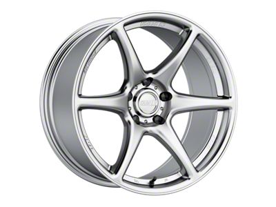 Kansei Tandem Hyper Silver Wheel; 19x9.5; 12mm Offset