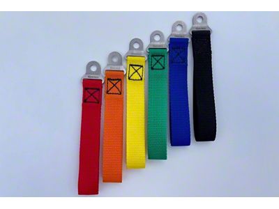 Kartboy Polypropylene Door Pulls 6in - Red - KB-200-STRAP-RD