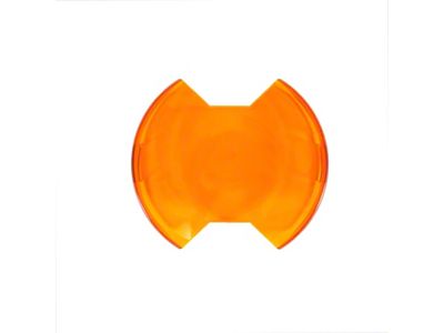 KC HiLiTES 6in. Light Shield for SlimLite LED - Amber - 5104