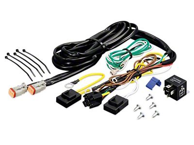 KC HiLiTES Add-On Wiring Harness for 6315 Runs 1-2 Extra - 6316