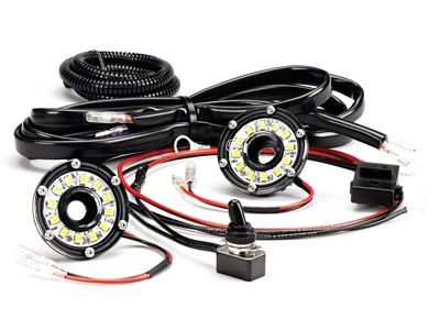 KC HiLiTES Cyclone 2in. LED Universal Under Hood Lighting Kit - 355