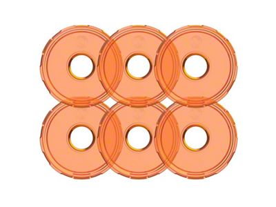 KC HiLiTES Cyclone V2 LED - Replacement Lens - Amber - 4412