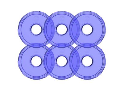 KC HiLiTES Cyclone V2 LED - Replacement Lens - Blue - 4414