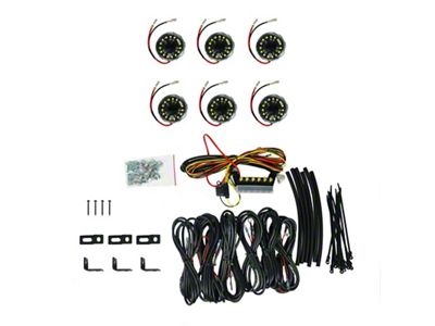 KC HiLiTES Cyclone V2 LED - Rock Light - 6-Light - 91040