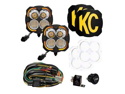KC HiLiTES FLEX ERA 4 - 2-Light Master Kit - 289
