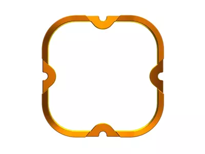 KC HiLiTES FLEX ERA 4 Color Bezel Ring Gold ea - 30570