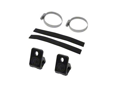 KC HiLiTES Universal 40 Deg. A-Pillar Tube Clamp Light Mount - 7326