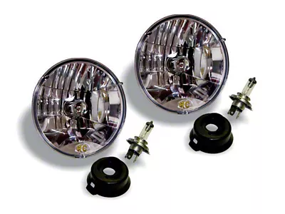 KC HiLiTES Universal/97-06 Jeep TJ 7in. Halogen H4 DOT Headlight - 42301
