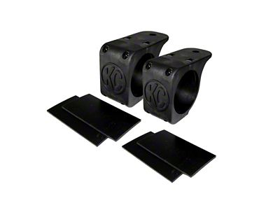 KC HiLiTES Universal Tube Clamp Light Mount Bracket Set / - 73091