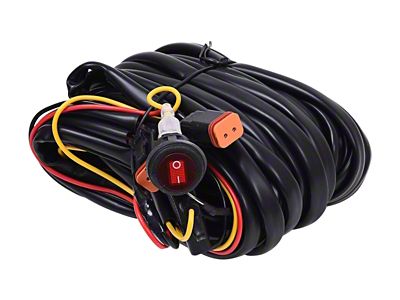 KC HiLiTES Wiring Harness for 2 Backup/Reverse Lights w/2-Pin Deutsch - 63091