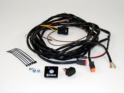 KC HiLiTES Wiring Harness for 2 Lights w/2-Pin Deutsch Connectors - 6308