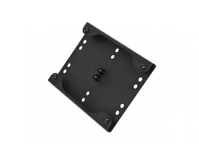Kentrol 07-18 Jeep Shackle Mounted License Plate Bracket Wrangler JK - 80706