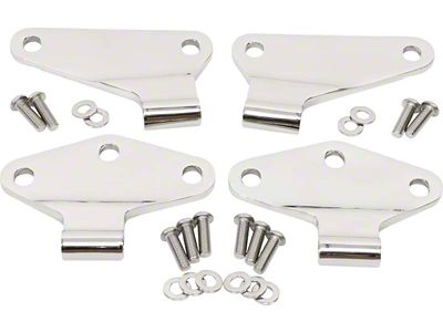 Kentrol 07-18 Jeep Wrangler JK Body Door Hinge Set 4 - 30580
