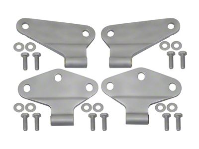 Kentrol 07-18 Jeep Wrangler JK Body Door Hinge Set 4 - 40580