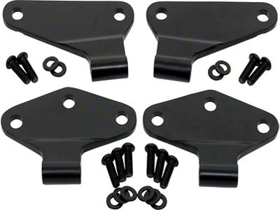 Kentrol 07-18 Jeep Wrangler JK Body Door Hinge Set 4 - 50580
