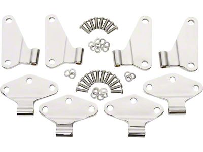 Kentrol 07-18 Jeep Wrangler JK Body Door Hinge Set 8 - 30581
