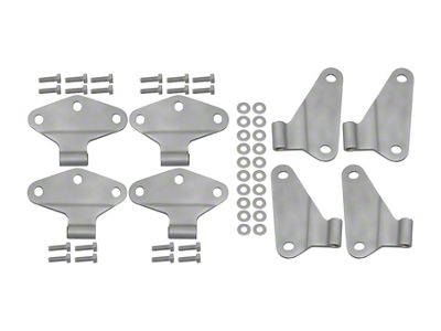Kentrol 07-18 Jeep Wrangler JK Body Door Hinge Set 8 - 40581