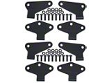 Kentrol 07-18 Jeep Wrangler JK Body Door Hinge Set 8 - 80581