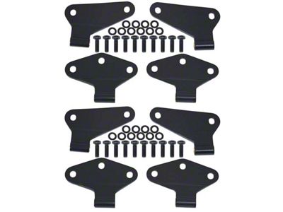 Kentrol 07-18 Jeep Wrangler JK Body Door Hinge Set 8 - 80581