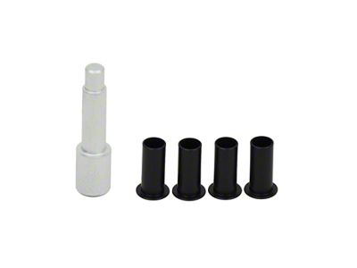 Kentrol 07-18 Jeep Wrangler JK Door Hinge Liners 2 Door - 70001