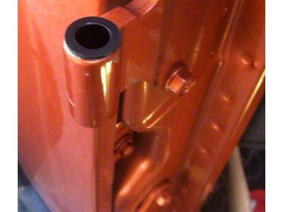 Kentrol 07-18 Jeep Wrangler JK Door Hinge Liners 4 Door - 70002