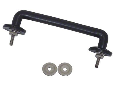 Kentrol 07-18 Jeep Wrangler JK Footman Loop - Textured Black - 80535
