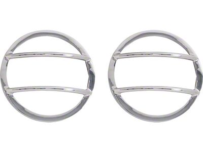 Kentrol 07-18 Jeep Wrangler JK Front Marker Covers Pair - 30009
