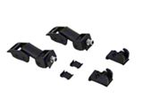 Kentrol 07-18 Jeep Wrangler JK Hood Catch Kit - Textured - 80704