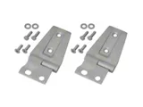 Kentrol 07-18 Jeep Wrangler JK Hood Hinge Pair Bare Grey - 40572