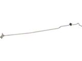 Kentrol 07-18 Jeep Wrangler JK Hood Prop Rod - Polished - 30594