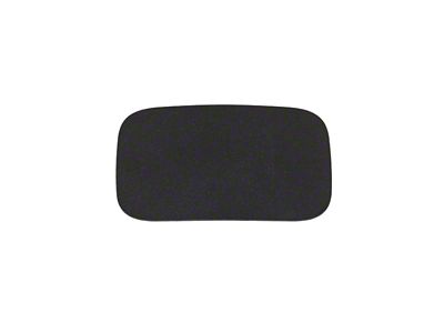Kentrol 07-18 Jeep Wrangler JK Plate Delete Badge - Textured - 80708